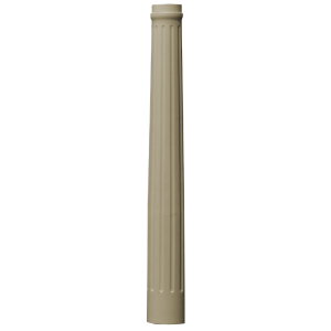 LHFK1 (Fluted Half Column)